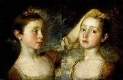 Thomas Gainsborough Mary and Margaret Gainsborough, the artist's daughters Germany oil painting artist
